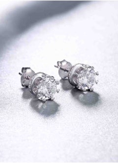 J.Rosée Swarovski Elements Crystal 18K Gold Plated 925 Sterling Silver Diamond Studs Earrings for Women Gift Packing J.Rosée Fashion Jewelry JR905  - Image 4