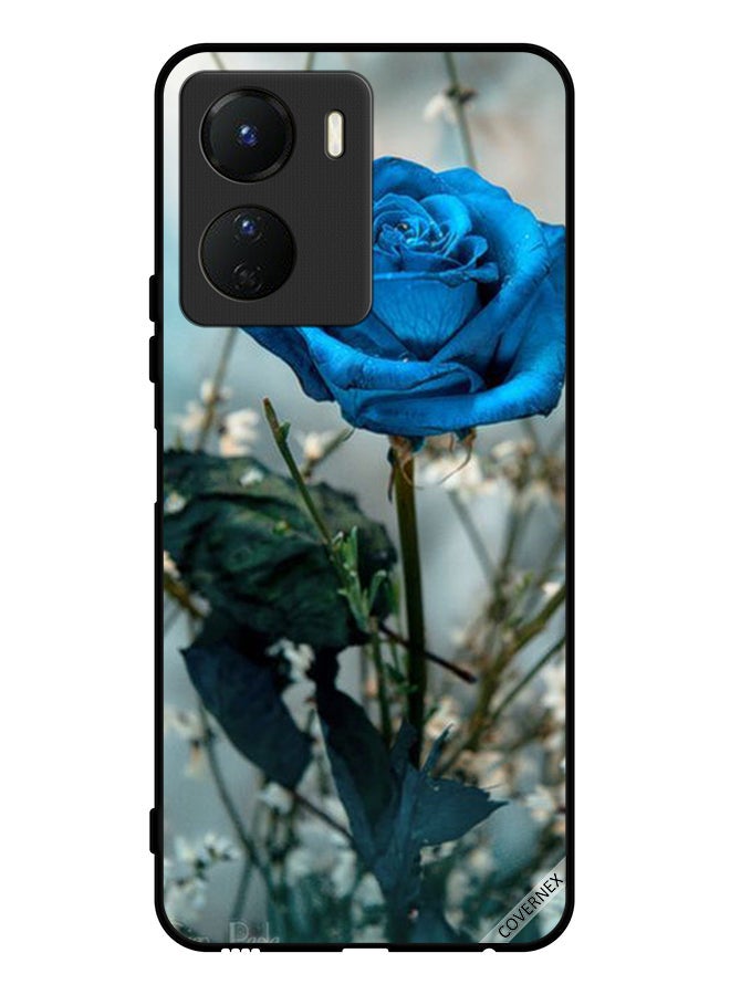 Covernex Protective Case Cover For Vivo Y16 Blue Rose - Image 1