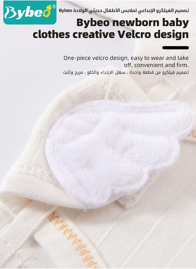 Bybeo 26PCS Newborn Baby Gift Set, Newborn Layette Gift Set for Boys and Girls, Babies Essential Clothes Accessories with Baby Blanket, 100% Premium Cotton, for Spring Summer Autumn Winter  - Image 5