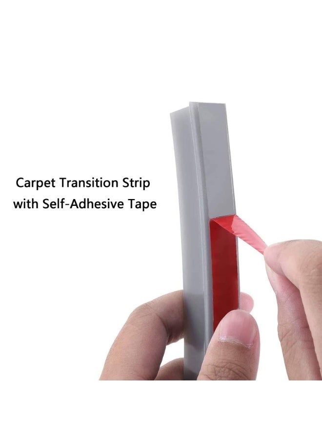 Bukela Shower Threshold, 100cm Shower Splash Guard Water Dam, Water Barrier and Retention System, Collapsible Shower Water Guard, Water Blocking Strip for Kitchen Sink and Bathroom (grey) - Image 2