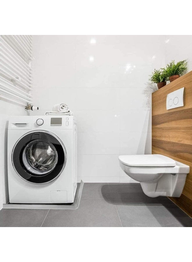 Bukela Shower Threshold, 100cm Shower Splash Guard Water Dam, Water Barrier and Retention System, Collapsible Shower Water Guard, Water Blocking Strip for Kitchen Sink and Bathroom (grey) - Image 5