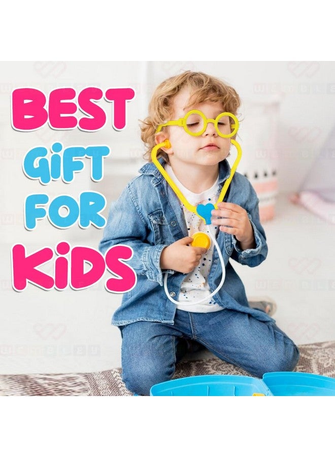 Wembley Doctor Playset for Kids Girls Boys Pretend Play Toy with Foldable Suitcase Portable Learning Toy for Kids Above 3 Years | Doctor Set with Medical Accessories | BIS Approved - Image 4