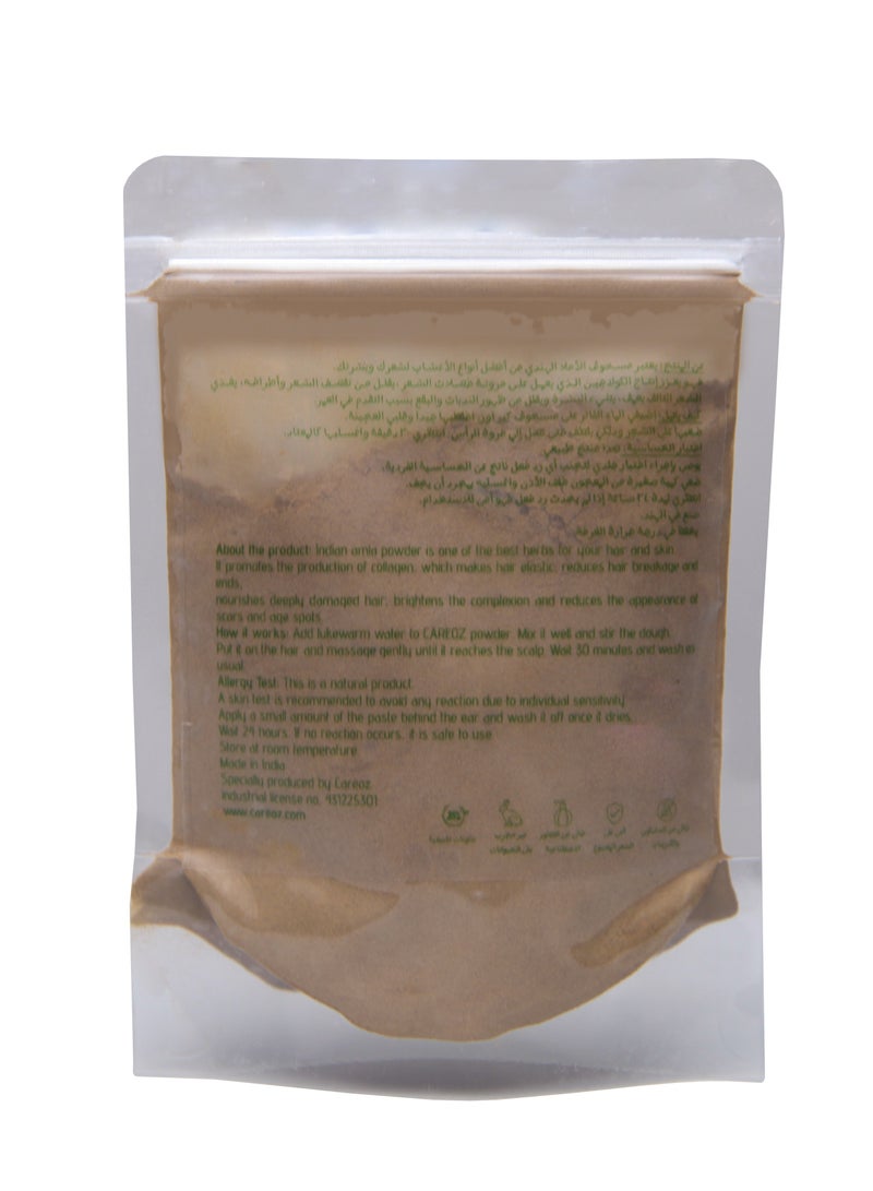 CAREOZ 100% Natural Indian Amla powder Gives You Healthy Hair, A Natural Appearance, Elasticity Of Hair Strands, And Reduces Hair Breakage. - Image 2