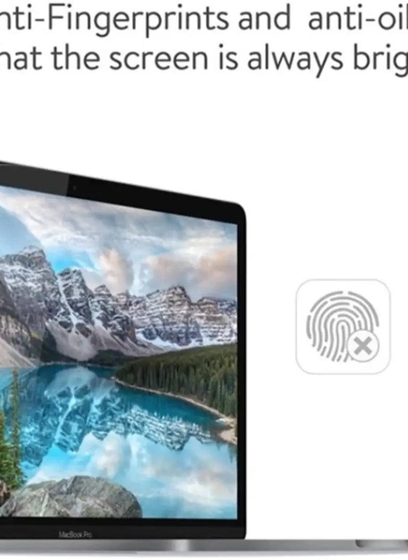 Anti Glare Screen Protector Compatible with MacBook Air 13.6 inch 2025 M4 Chip A3240/2024 M3 Chip A3113 /2022 M2 A2681,  Anti Fingerprint Anti Scratch Screen Filter Film