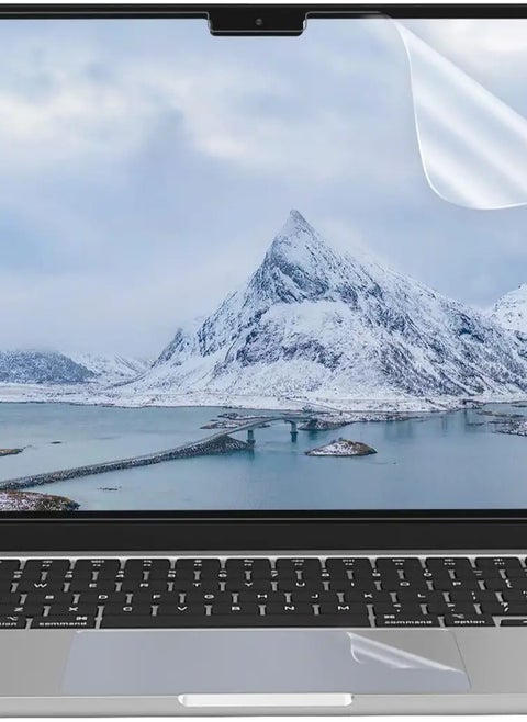 Anti Glare Screen Protector Compatible with MacBook Air 13.6 inch 2025 M4 Chip A3240/2024 M3 Chip A3113 /2022 M2 A2681,  Anti Fingerprint Anti Scratch Screen Filter Film