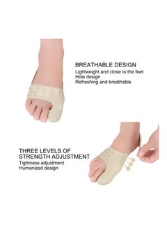 Excefore Bunion Corrector Sleeve, 2PCS Adjustable Bunion Pads Brace Cushions Toe Straightener with Gel Toe Separator Spacer Straightener and Spreader  - Image 3