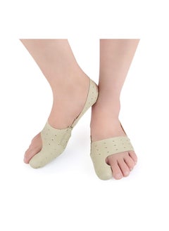 Excefore Bunion Corrector Sleeve, 2PCS Adjustable Bunion Pads Brace Cushions Toe Straightener with Gel Toe Separator Spacer Straightener and Spreader  - Image 1