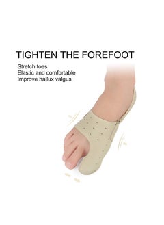 Excefore Bunion Corrector Sleeve, 2PCS Adjustable Bunion Pads Brace Cushions Toe Straightener with Gel Toe Separator Spacer Straightener and Spreader  - Image 4