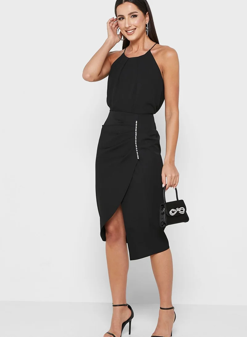 ELLA Ruched Detail Skirt