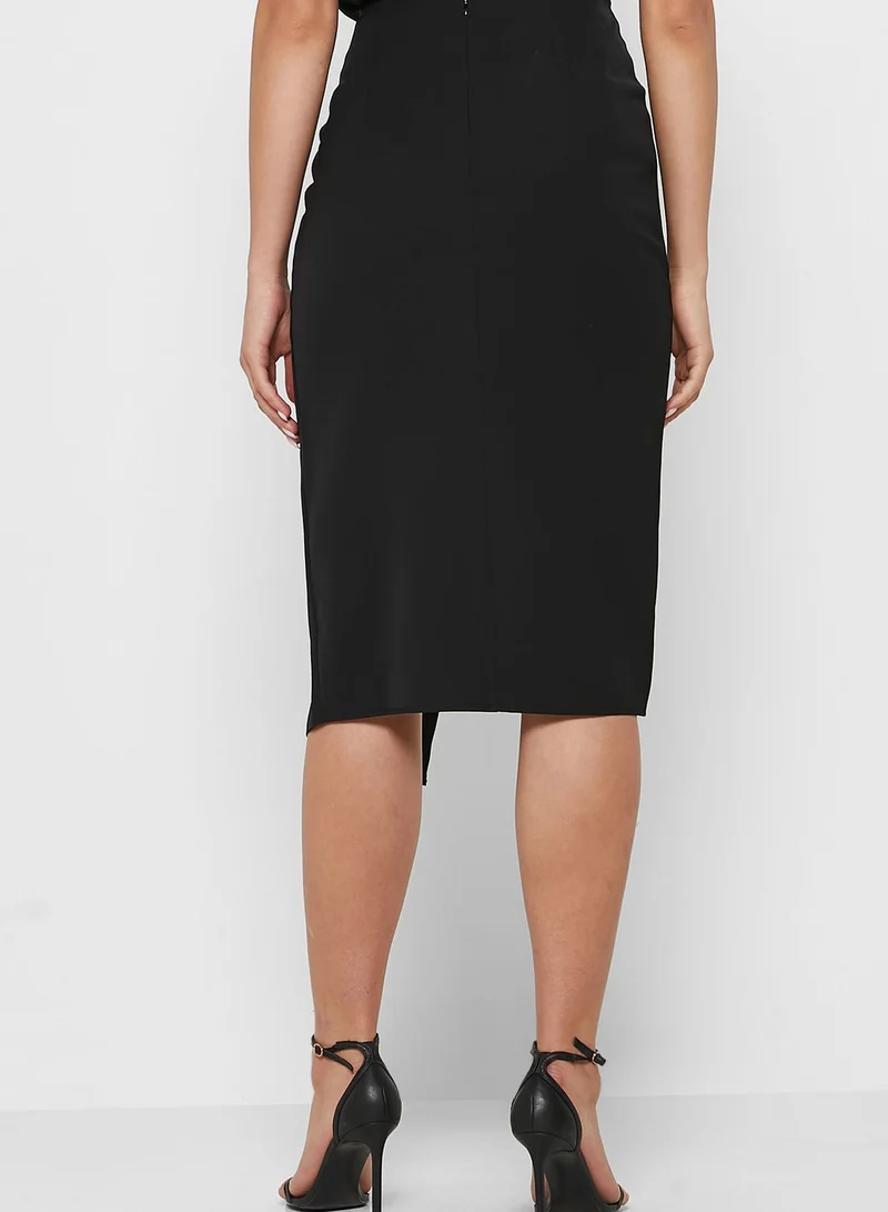 ELLA Ruched Detail Skirt