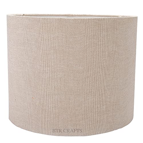 BTR CRAFTS Unique Color Lampshade, 10" Inches Beige Drum Shade Suitable For Table & Floor Lamp, Bedroom Living & Dining Room, Café Resorts Hotels & Restaurants - Image 4