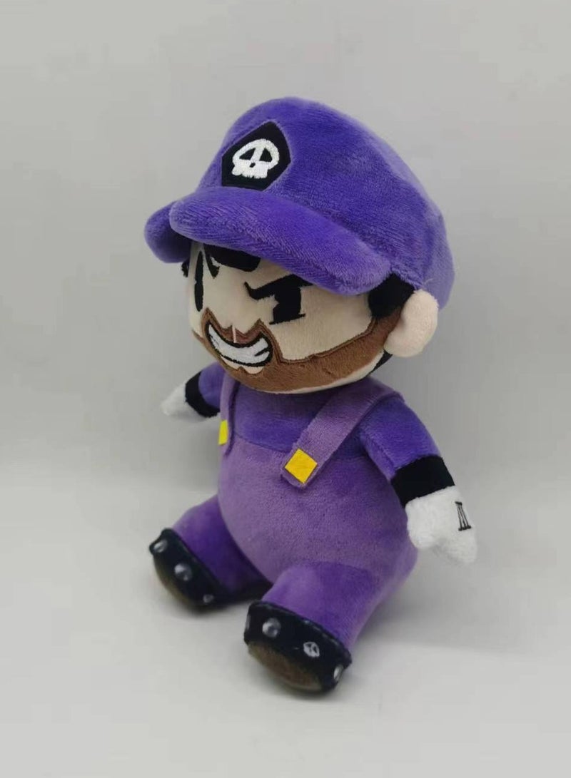 دمى محشوة SMG3 | شخصية محشوة من الرسوم المتحركة SMG4 سوبر ماريو (قطعة واحدة، 25 سم) | مجموعة شخصيات ألعاب لطيفة | هدية مثالية للأطفال والمشجعين - Image 2
