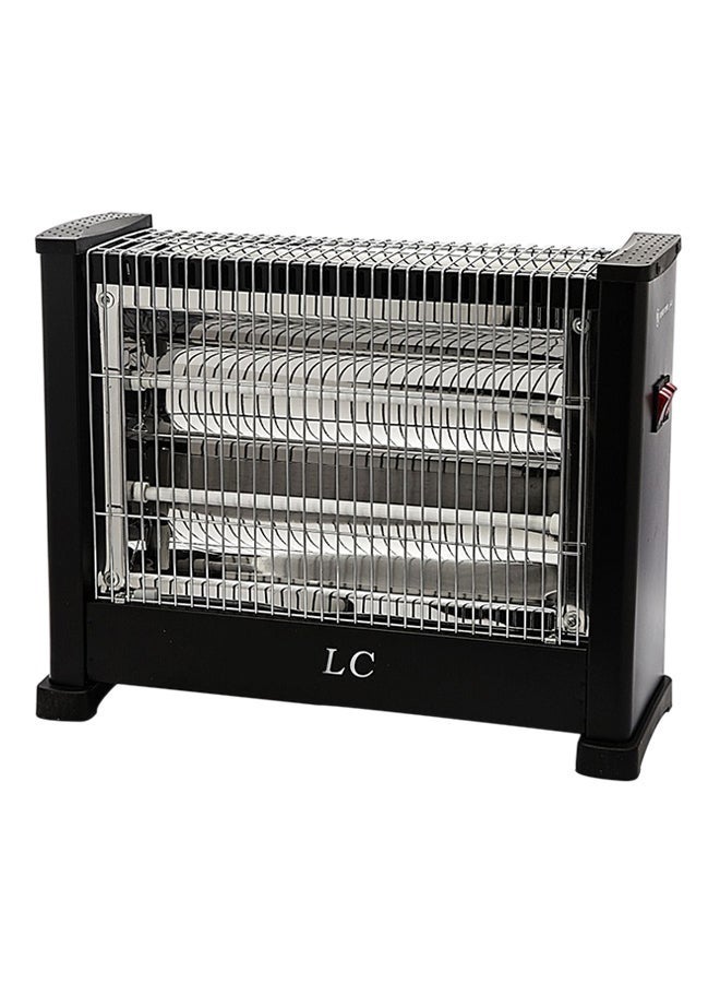 ال سي دفاية كوارتز كهربائية – دفاية محمولة للاستخدام الداخلي بأنبوبين للتسخين