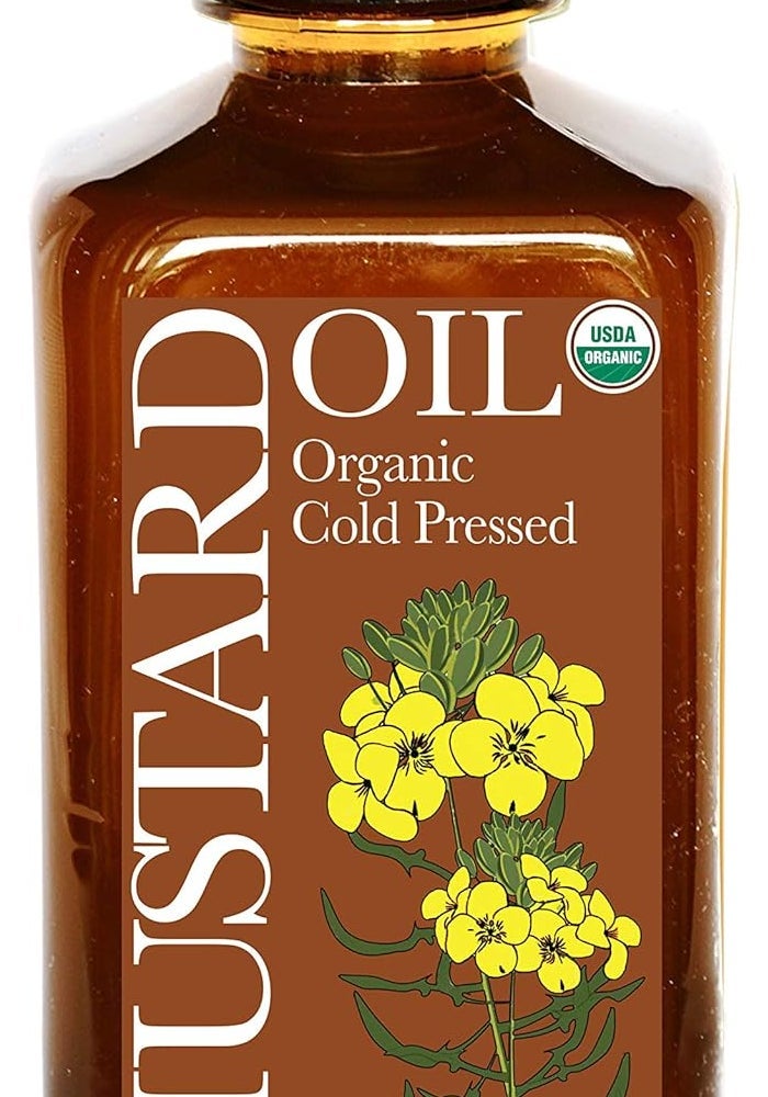 Daana زيت الخردل العضوي دانه - بكر ممتاز معصور على البارد، 12 أونصة - Image 1