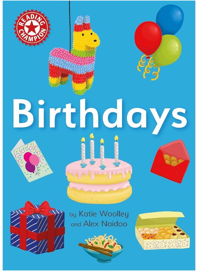 null - Reading Champion: Birthdays: Independent Reading Non-fiction Red 2 - Image 1