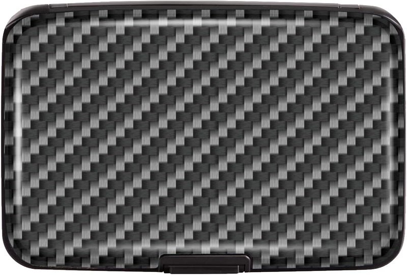 Coco Rossi Mini Credit Card Holder for Women or Men,RFID Blocking Slim Hard Card Case ID Case Travel Wallet - Image 1