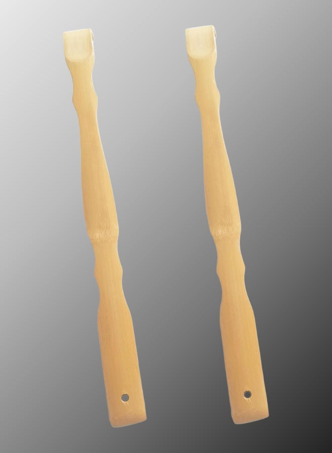 Back Scratcher, Bamboo Wood Backsplash Massager, 18.5 Inches (Approximately 47 Cm) For Self-Treatment, Practicality And Novelty Gifts For Relieving Itching (2 PCS) - Image 5