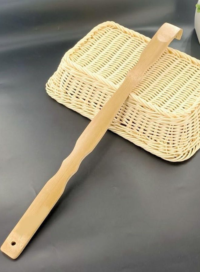 Back Scratcher, Bamboo Wood Backsplash Massager, 18.5 Inches (Approximately 47 Cm) For Self-Treatment, Practicality And Novelty Gifts For Relieving Itching (2 PCS) - Image 4