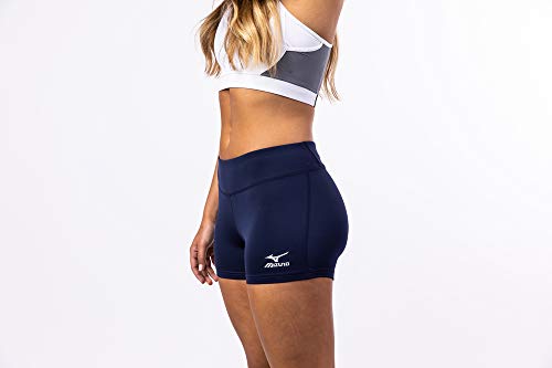 Mizuno شورت كرة الطائرة ميسونو فيكتوري 3.5 بوصة لون كحلي، صغير - Image 4