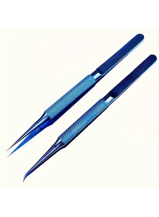 Straight Precision Titanium Alloy Anti Magnetic Tweezers for Phone Repair - Image 2