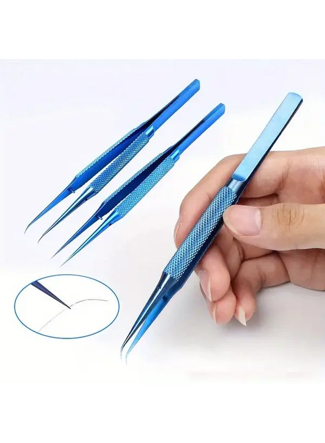 Straight Precision Titanium Alloy Anti Magnetic Tweezers for Phone Repair - Image 4