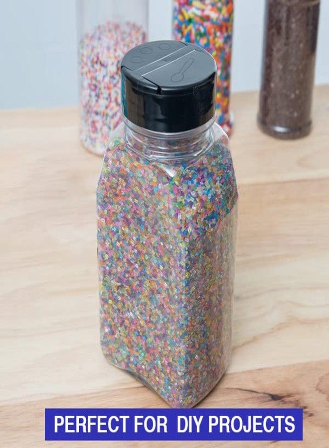 Mountain West Plastic Spice Jar with Shaker Lid (16 fl OZ-5 Pack) Refillable, Use for Kitchen Organization - Image 4