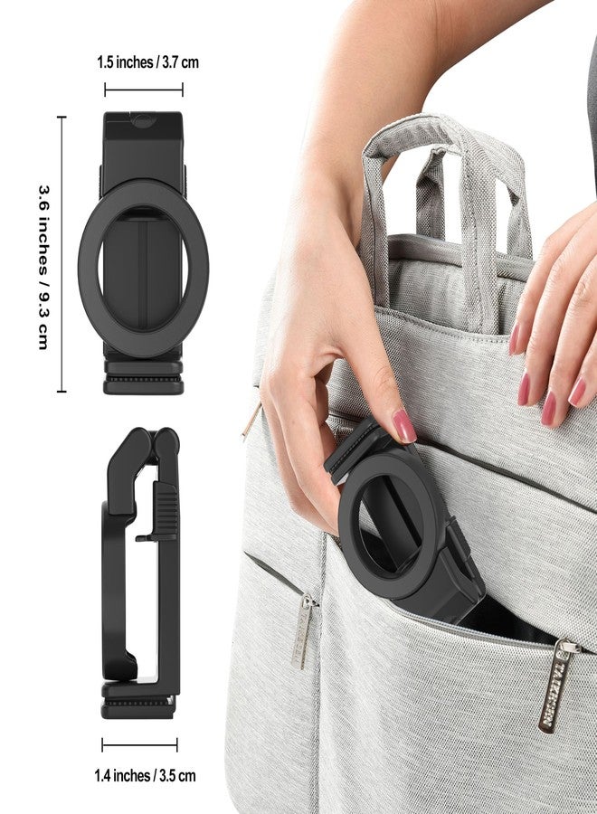 Perilogics Airplane Phone Holder for MagSafe. Universal Phone Mount for Long Flight Airplane Travel Essentials, Cruise Must Haves. Ideal Travel Accessory for Vacation and Content Creators (Black) - Image 5