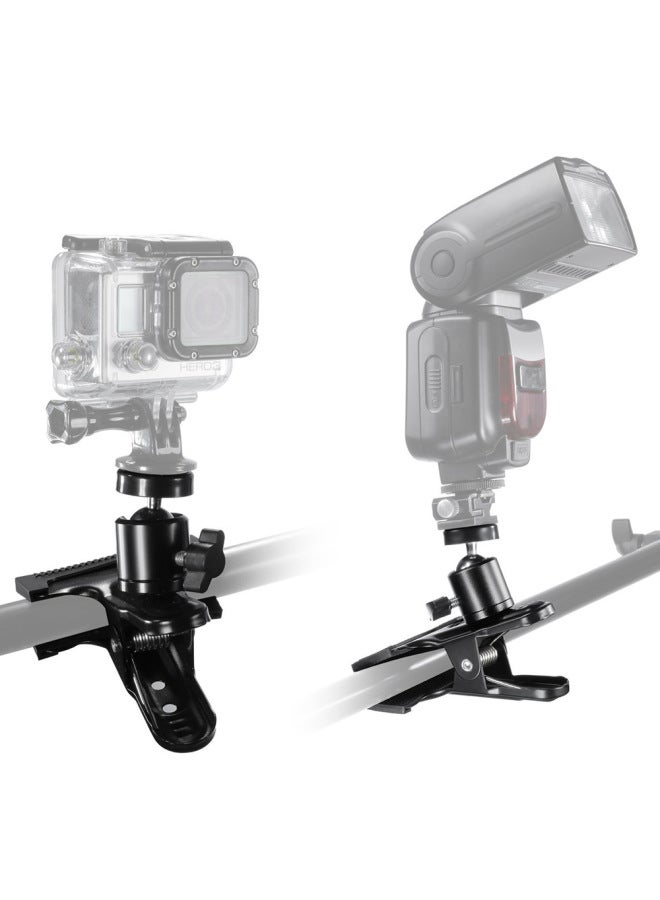 Direct Photography Background Fixing Clip Metal Spherical Monitor Strong Clip Camera Desktop Universal Strong Clip - Image 2