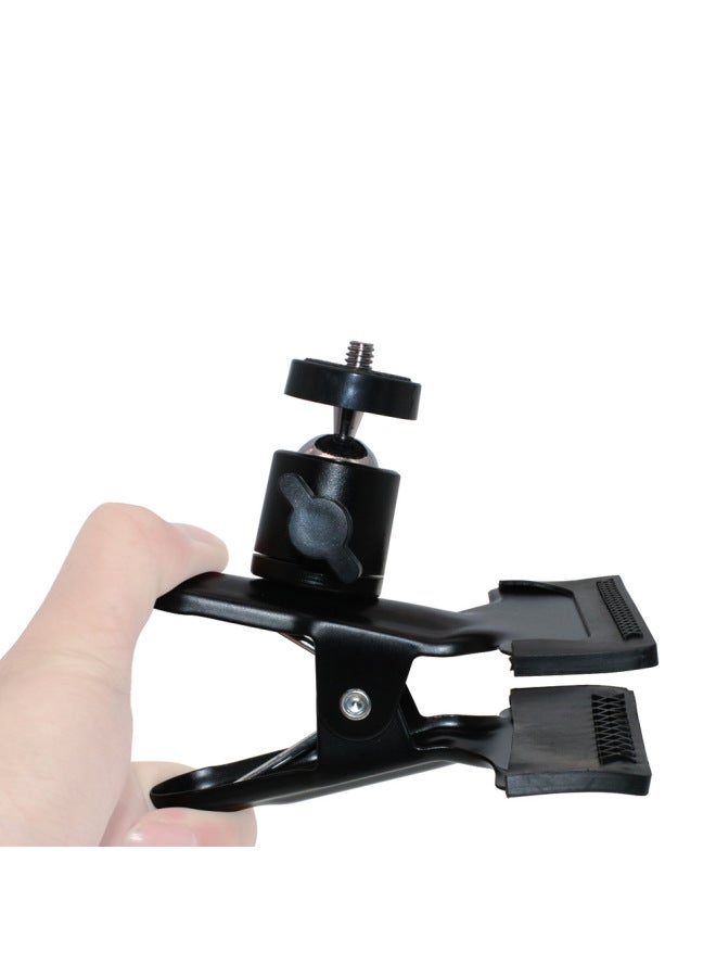 Direct Photography Background Fixing Clip Metal Spherical Monitor Strong Clip Camera Desktop Universal Strong Clip - Image 4