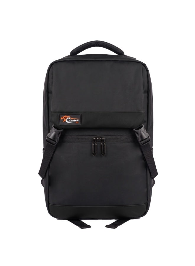 COUGAR-EGY Professional Laptop Backpack, Water-Resistant, Fits 15-inch Laptops, Black - Image 1