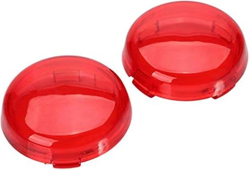 Vuzmode Motorcycle Turn Signal Light Lens Covers (Red) - Image 3