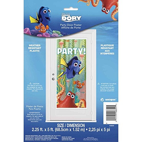 Unique Disney Finding Dory Plastic Door Poster 60 x 27 1 Pc - Image 1