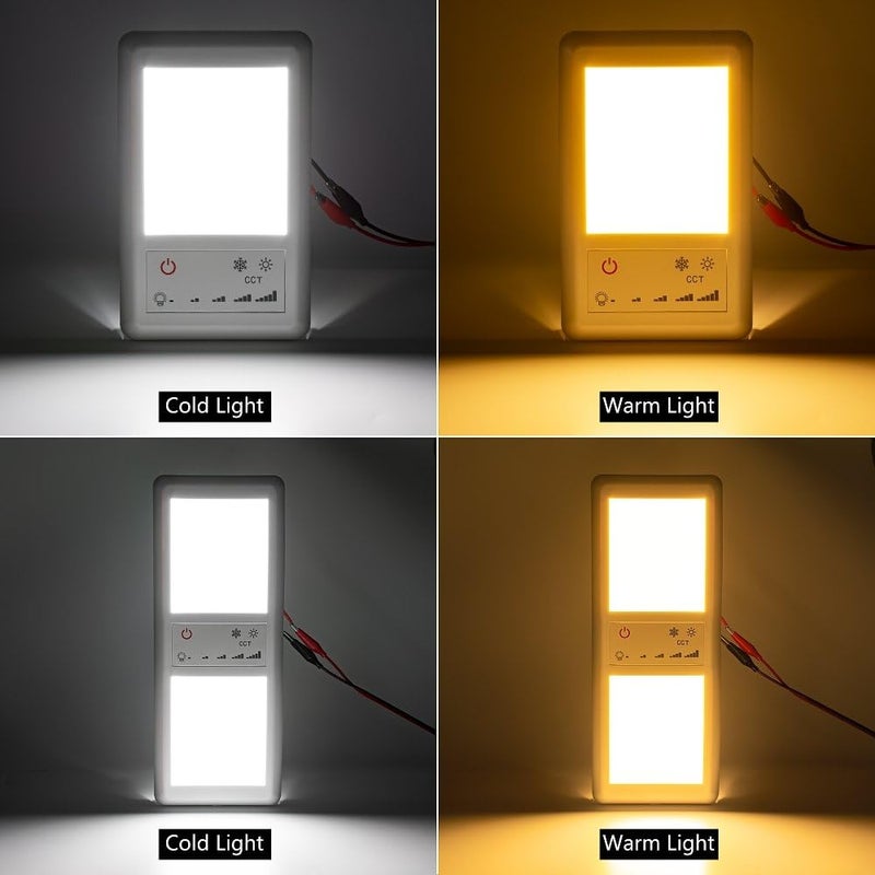 Jtron Double LED RV Dome Light with Touch Screen Switch - Image 2