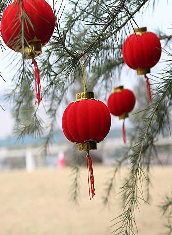 Doumeny 58PCS Chinese New Year Decorations Set 2023 Spring Festival Mini Hanging Rabbit Pendant Chinese Knot Small Red Lantern Good Luck Fu Ornaments for New Year Office Home Tree Outdoor Indoor Decor - Image 5