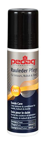 pedag Suede Cleaner and Textile Color Restorer, 3 pc Cleaning and Care Kit for Shoes and Boots, Made in Germany, Medium Brown - Image 5