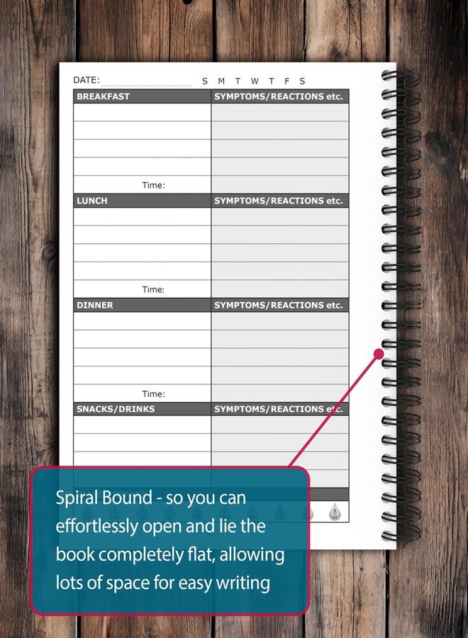 OptiLiving Publishing Elimination Diet Journal - Easily Identify Food Sensitivities & Feel Better Fast - For IBS, Low FODMAP Diet, Migraines, Intolerance, Eczema, and Allergies - Image 4