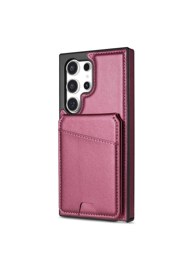 S-TOP Case For Samsung Galaxy S25 Ultra 5G Skin Feel Detachable Card Bag Magsafe Phone Case - Image 2