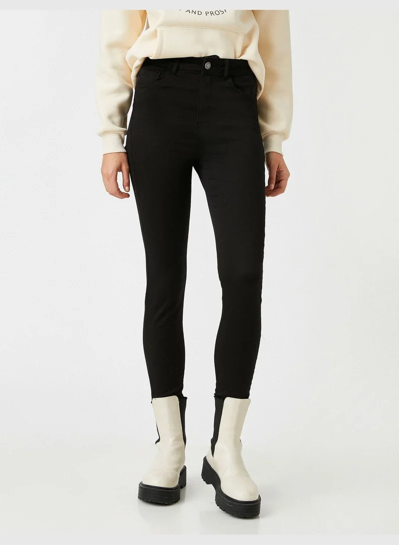 KOTON High Rise Skinny Fit Jean