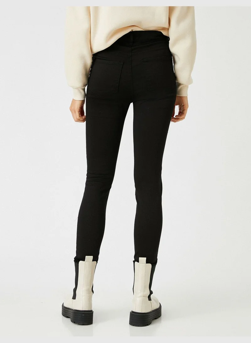 KOTON High Rise Skinny Fit Jean