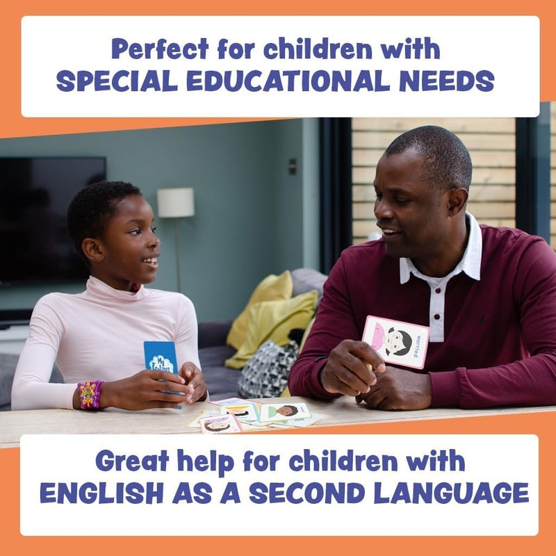 Amonev My Feelings Cards and Emotions Flash Cards for Special Needs, Autism as Cue Cards, Aiding with Empathy and Social Skills, Also a Great Tool for SENCO - Image 5