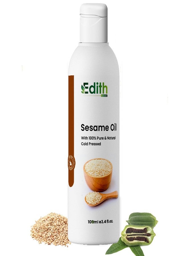 EDITH زيت السمسم للشعر من إديث ناتشورال - إكسير مغذي لشعر قوي ونابض بالحياة - مستخلصات نقية 100% - Image 1