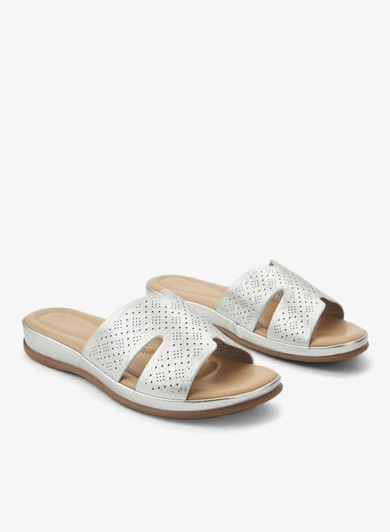 Le Confort Women Perforated Slide Sandals