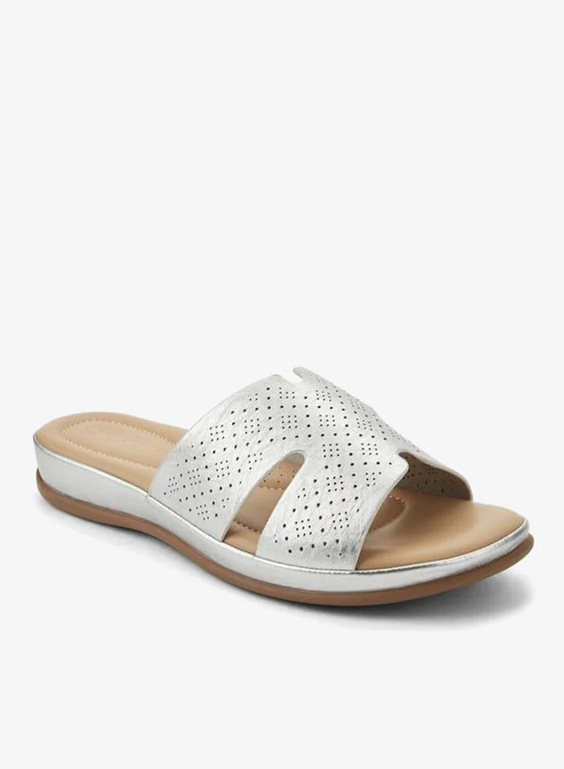 Le Confort Women Perforated Slide Sandals