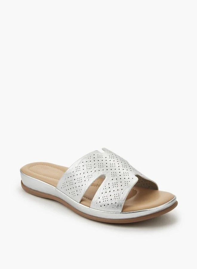 Le Confort Women Perforated Slide Sandals