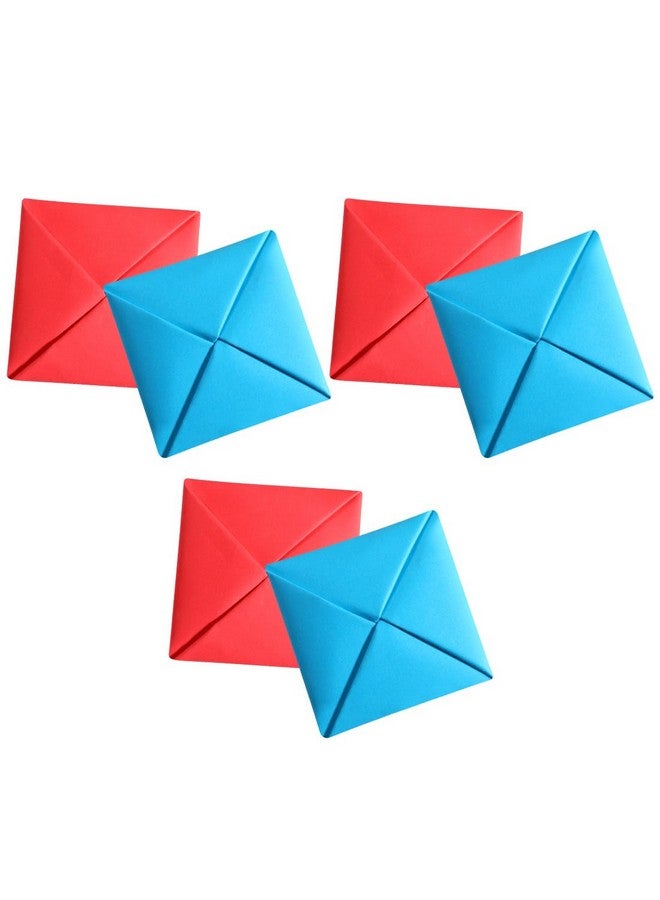 6 Pack Ddakji Paper Flip Toy - Dakji Korean Game Hard Cardboard Hiting Paper Game - Party Supplies Game with Friends - Image 1