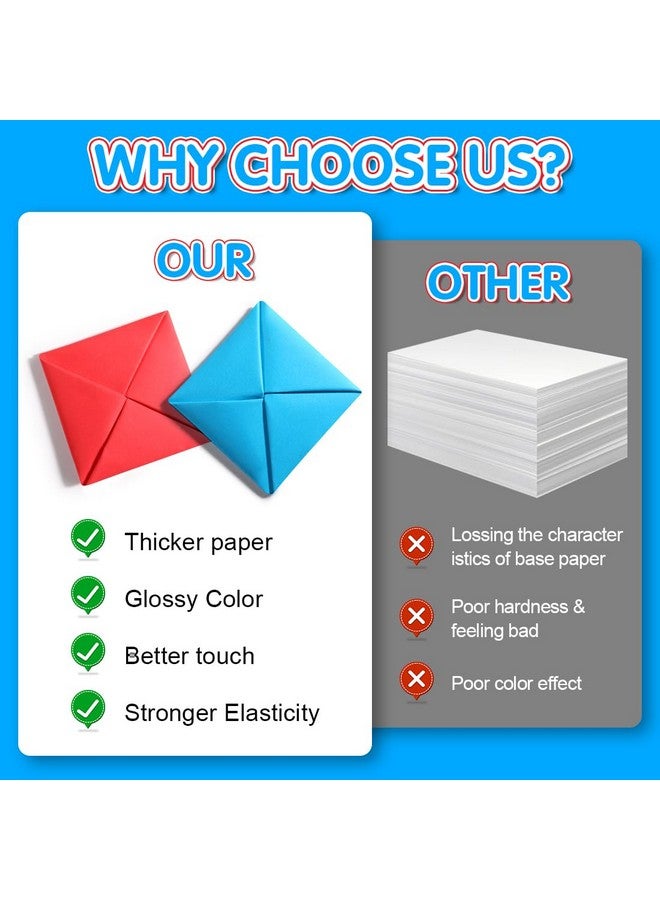 6 Pack Ddakji Paper Flip Toy - Dakji Korean Game Hard Cardboard Hiting Paper Game - Party Supplies Game with Friends - Image 3