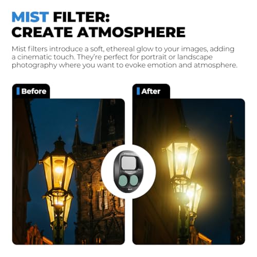 Freewell Everyday Filters for DJI Mavic 4 Pro - ND1000, LPR, Glow Mist 1/4, and CPL - Premium Lens Filters for Cinematic Shots, Enhanced Color, and Glare Reduction - Image 3