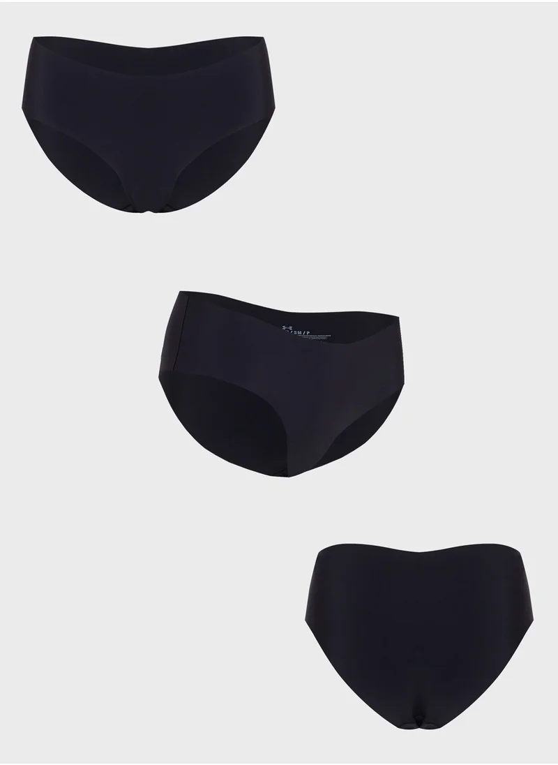 UNDER ARMOUR Pure Stretch No Show Hipster