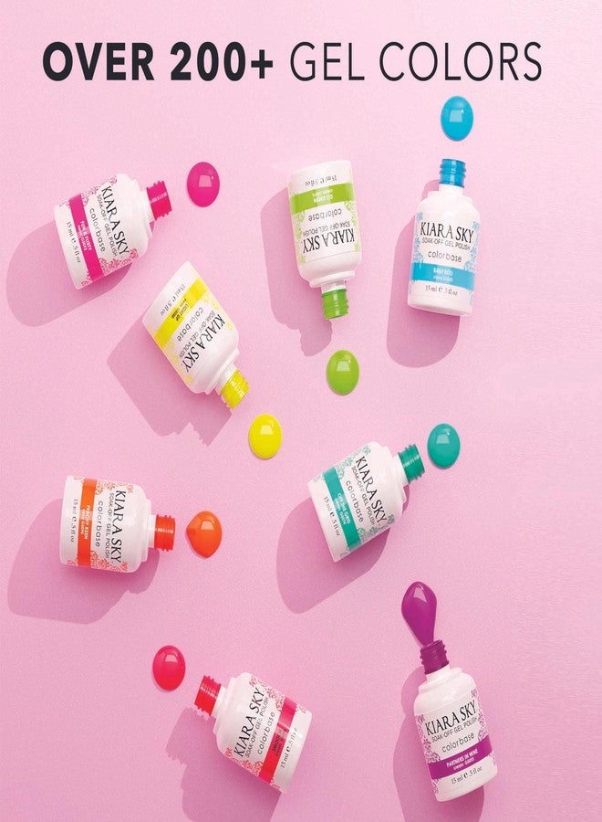 Kiara Sky Soak Off Gel Nail Polish 0.5 fl oz, STRIKE GOLD (G433) - Image 2