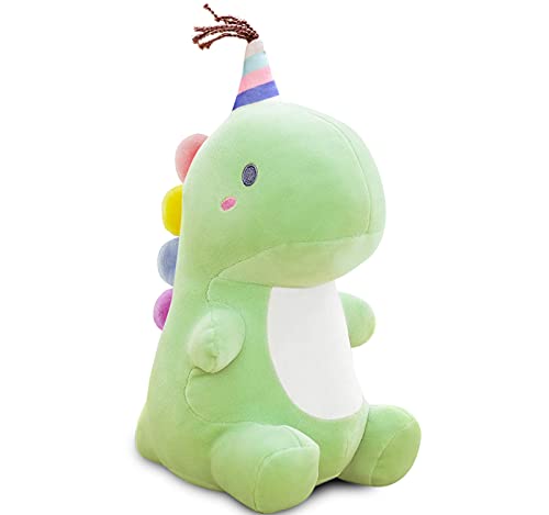 HENXING 10in Dinosaur Plush Toys Cute Stuffed Animal Toy Soft Dinosaurs Plush Doll Gifts for Boys Girls Adults Christmas Birthday Gifts Perfect Present - Image 1